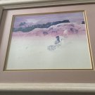 "To the River" by Michael Atkinson 14x 17" Matted  Framed Print W/Glass