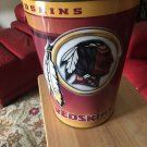Vintage Washington Redskins Waste Basket
