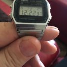 CASIO Alarm Chromo-Water Resistant-Watch Marked Malaysia/Band-Japan