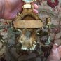 French Candelabra wall sconce large Pair 5 Arm Bronze