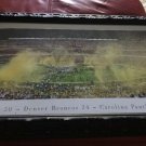 “Super Bowl 50 “Panoramic Picture With Super Bowl 50 Program  Framed