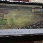“Super Bowl 50 “Panoramic Picture With Super Bowl 50 Program Framed