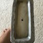 LARGE Gray bone china MOTTLED CAT With Great Expression