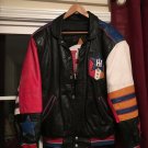 Jeff Hamilton RARE 1989 ltd 100% Leather/Silk  " Reversable Club Jacket -