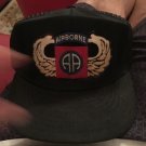 ARMY AIRBORNE SPECIAL FORCES MILITARY BLACK   EMBROIDERED HAT CAP