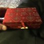 Marble Chinese Old Stone Stamp Wax Seal With Wax In A Presentation Box