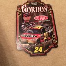 JEFF GORDON Hand Autographed Official NASCAR Hendrick Wood Sign mint condition