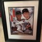 David Wright Jose Reyes 2007 14x17 photo framed & Matted