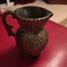Mini Pitcher RARE Antique Bronze Metal Chinese look Marked Britain