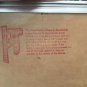 Bernard Buffet Original Signed Color Lithograph framed Authentic