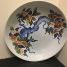 Quimper Faience Bowl Made For Tiffany - Henriot  France Hand Painted 16"