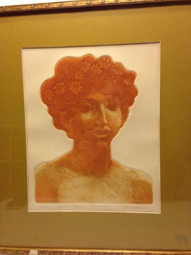David Bumbeck Original ,beautiful Art Piece Framed And Matted