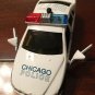 Fun Stuff Light Blue Pullback toy Car Police Chicago Force Cop Department toy