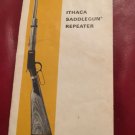 Vtg 1964 Ithaca Gun Co Saddle gun Repeater Instructions & Specs