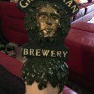 Green Man IPA BEER TAP HANDLE Asheville North Carolina Brewery India Pale Ale