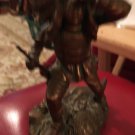 ANTIQUE” Bronze Indian Chief “ York Beach, MAINE U.S.A. STATUE SCULPTURE