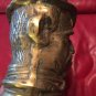 Figural Mug-Marked M.E.R Hard Soldered Heavy Brass Vintage