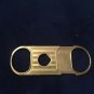 14k Solid Yellow Gold Cigar Cutter, Stamp â 9 Grams