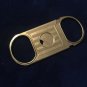 14k Solid Yellow Gold Cigar Cutter, Stamp â 9 Grams