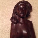 Topless Woman Bali Art By M.D Denpasar Signed Bali Handmade