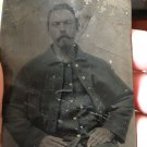 MIDWESTERN MAN POSSIBLE BLOODY BILL ANDERSON CONFEDERATE GUERILLA TINTYPE PHOTO
