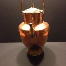 Tea Kettle  Stand 16" American Hand Wrought Brass Water 1800-1850