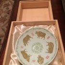 Chinese Bowl 5.5" from Hushing china in box made at the  Handicraft Workshop
