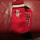 For Bare Feet Houston Rockets 4-Stripe Deuce Crew Socks