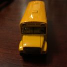 YELLOW SCHOOL BUS DIE CAST 5" L PULLBACK MOTION MOVING STOP SIGN OPENING DOOR