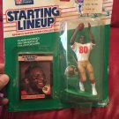 JERRY RICE #80 San Francisco niners 49ers - low s/h - 1989 Starting Lineup HOF