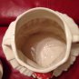 1940’s MCCOY Original Cookie Jar Clown Cold Painted pottery White