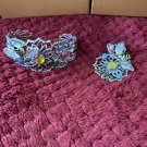 Fritz Casuse Navajo Sterling Silver Multi Gemstone Cuff Bracelet & Pendant
