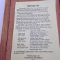 Native American Sand Art Original OAK BOX New Mexico original Signed Yei