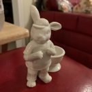 Kromer Porcelain Bunny Rabbit & cup Candy