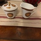Bacchus T. Limoges Sugar And Creamer