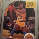 MAGIC JOHNSON 1990 MVP LAKERS NBA HOOPS 157 (Ervin Johnson, Jr.)