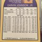 MAGIC JOHNSON 1990 MVP LAKERS NBA HOOPS 157 (Ervin Johnson, Jr.)