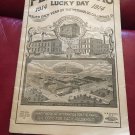1914 Peruna Lucky Day Almanac Medicine Columbus OH Peck Drugs Glens Falls NY