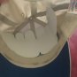 Perma Boot Blue And Beige Adjustastrap Cap