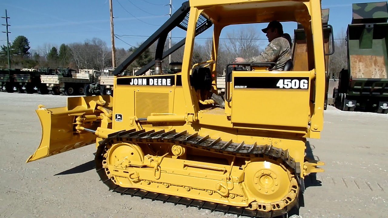 John Deere 450G 455G 550G 555G 650G Dozer Loader Crawler Repair Technical Service Manual TM1404 CD