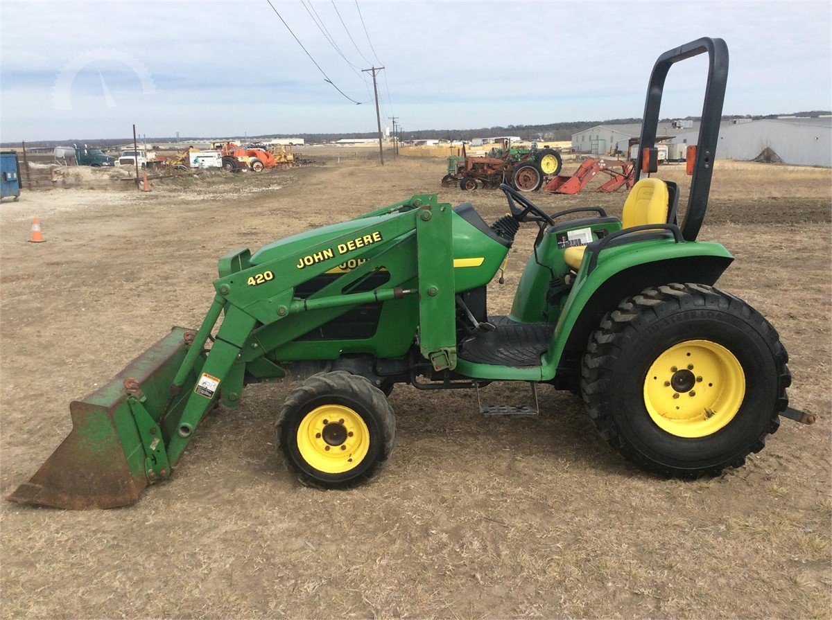 John Deere 4200,4300,4400 Compact Utility Tractors Technical Service Manual TM1677 CD