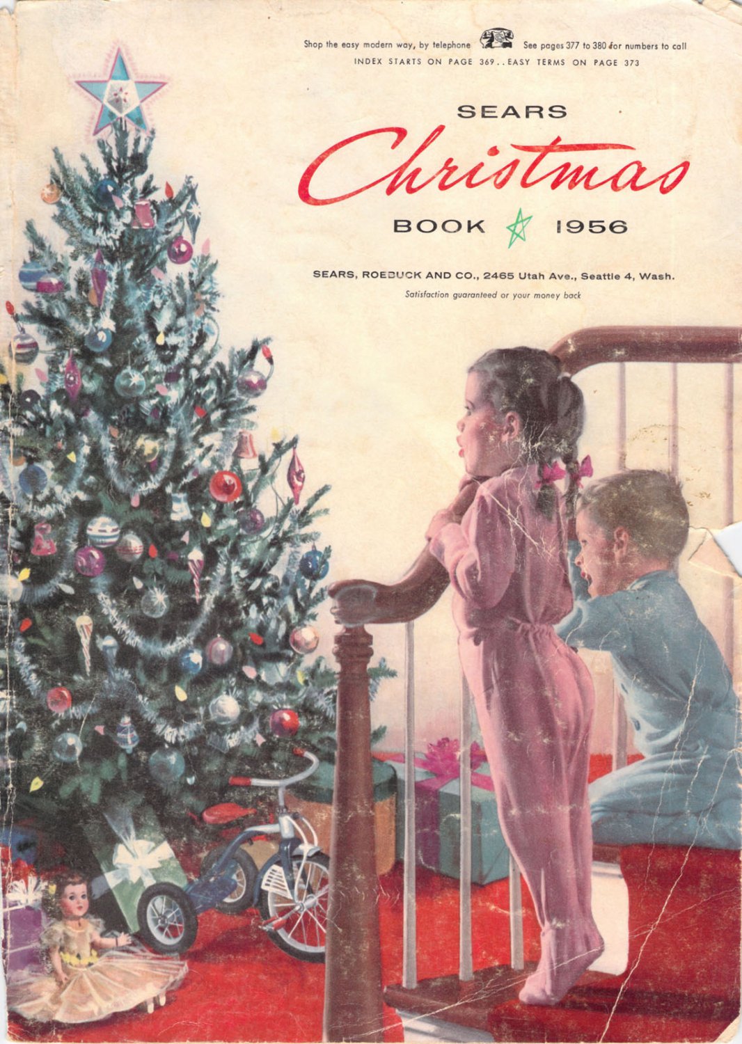 1956 Sears Christmas Wishbook Catalog PDF