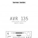 Harman Kardon AVR-135 AV Receiver Owners Manual PDF