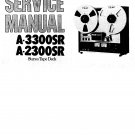 Teac A-3300SR Original Service Manual PDF