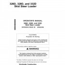 John Deere 326D, 328D, 332D Operators Manual OMT253018 PDF