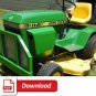 John Deere 317 Hydrostatic Tractor Service Technical Manual TM1208 PDF