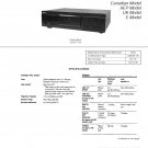 Sony CDP-XA20ES CD Player Service Manual PDF