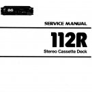 TEAC TASCAM 112R CASSETTE DECK Service Manual PDF