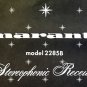 Marantz Model 2285B Receiver Service Manual Instant Download