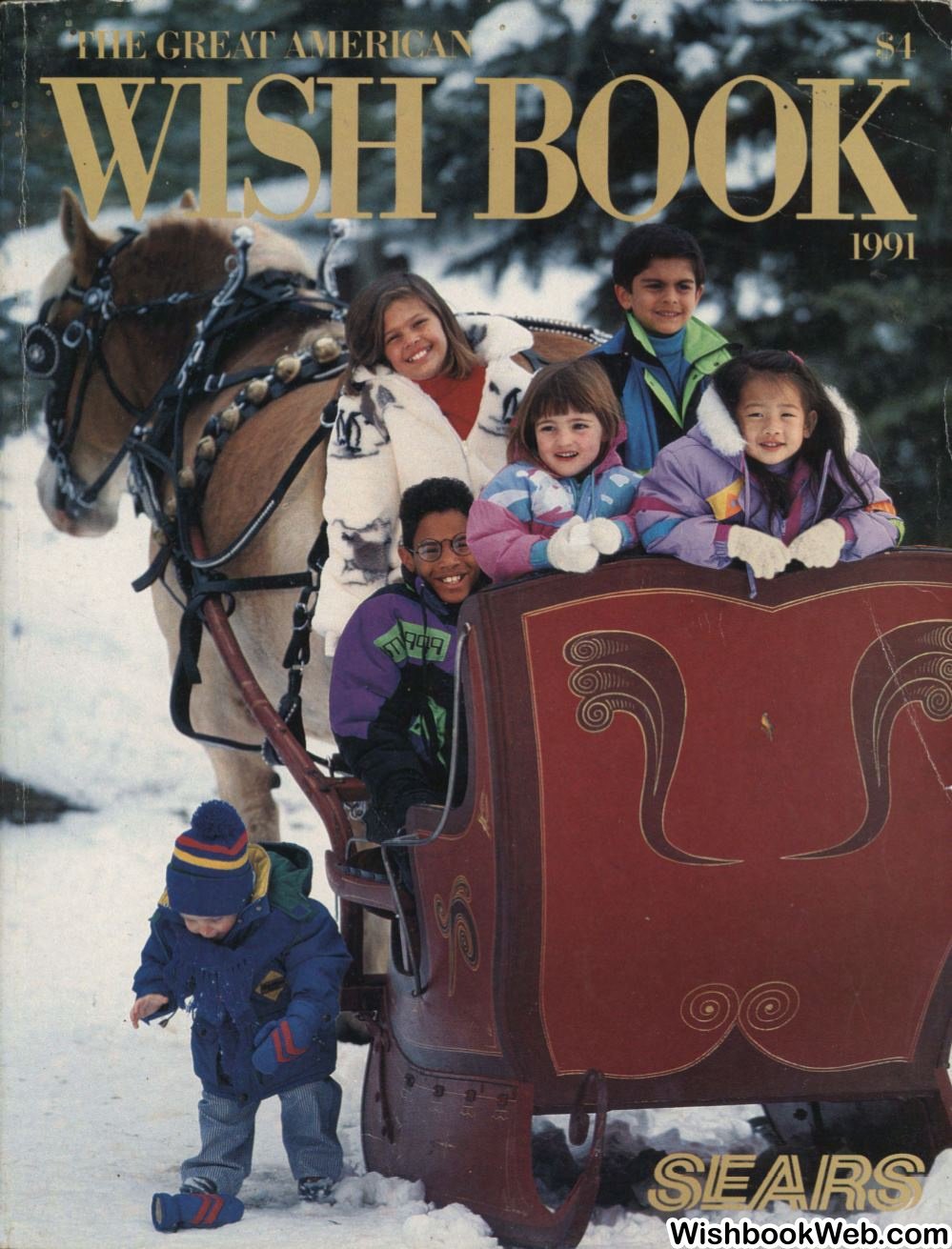 1991 Sears Christmas Wishbook Catalog PDF